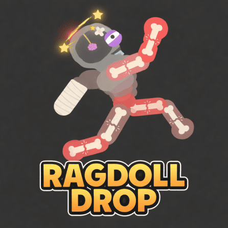 How to play Ragdoll Drop game