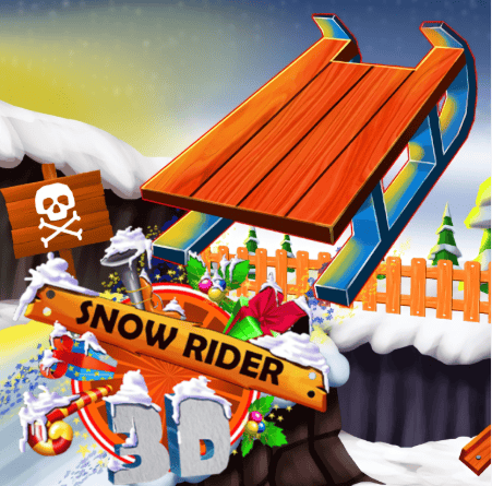 How to play Snow Rider 3D game